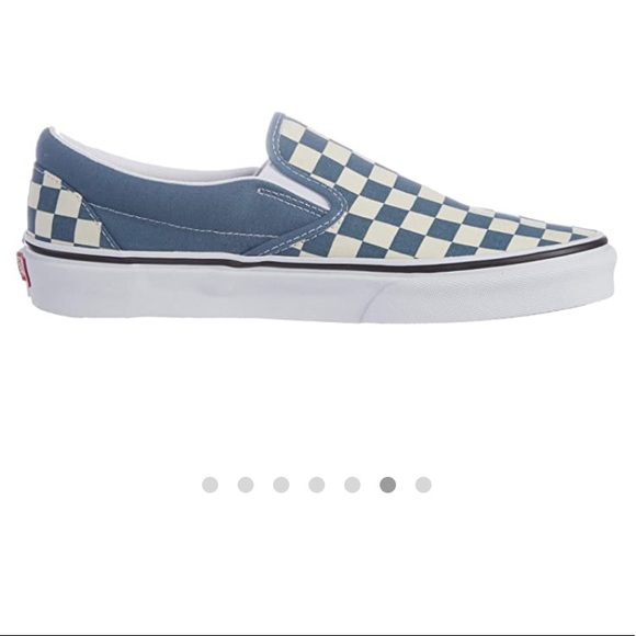 NWT Mens 9 Vans Slip On Checkerboard - Picture 9 of 9
